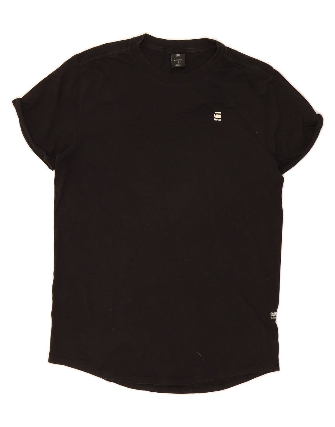 G-STAR Mens T-Shirt Top Small Black Cotton Vintage G-Star and Second-Hand G-Star from Messina Hembry 