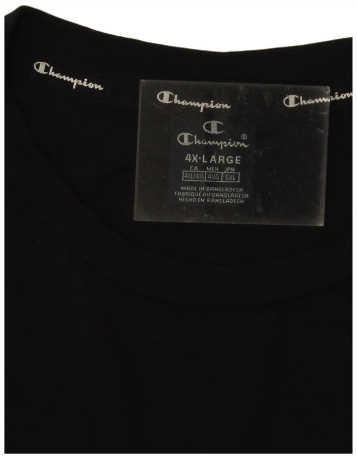 T-shirt da uomo Champion Top 4XL Blu navy