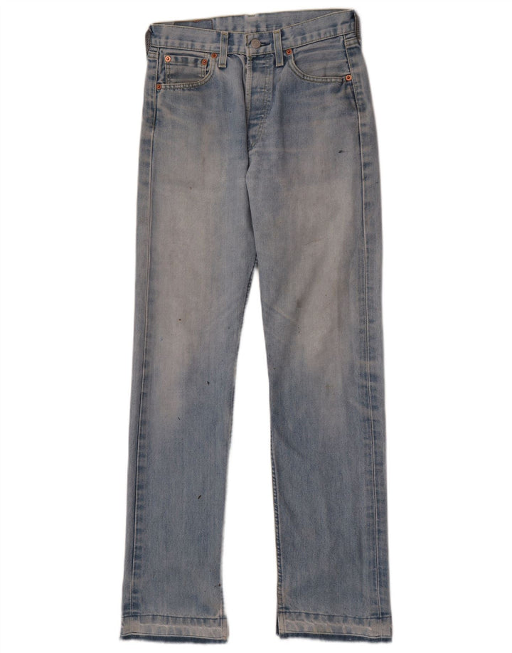 Jeans dritti Levi's 501 da donna W29 L31 cotone blu