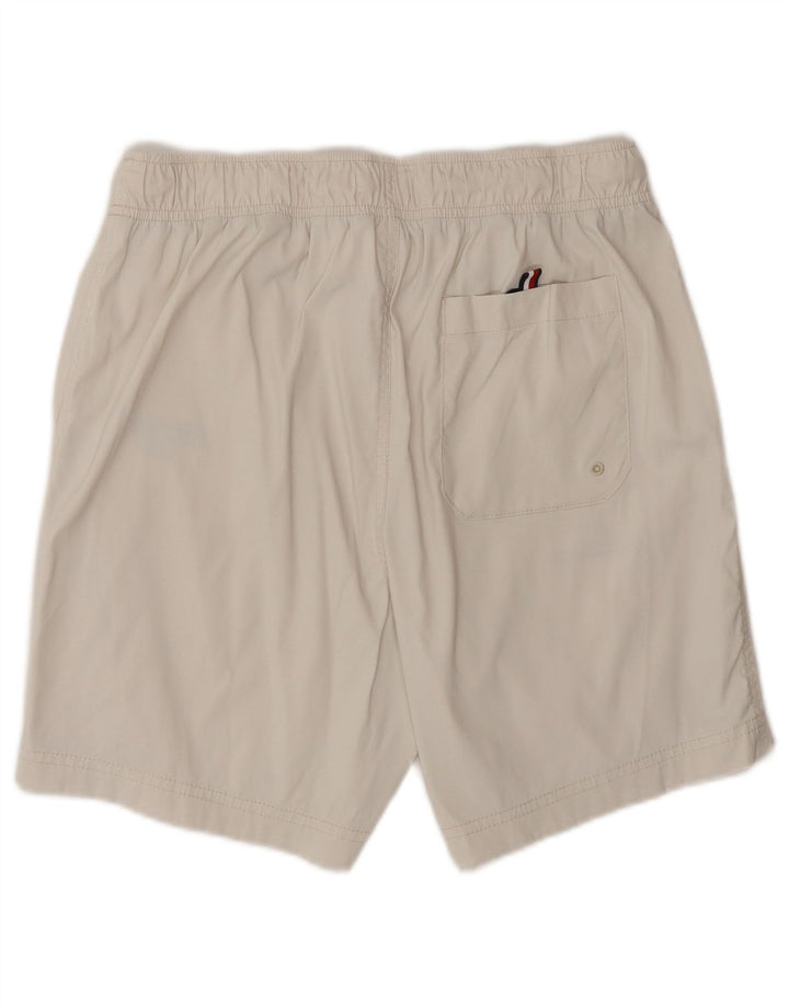 Tommy Hilfiger Uomo Costumi da bagno Piccolo nylon bianco sporco