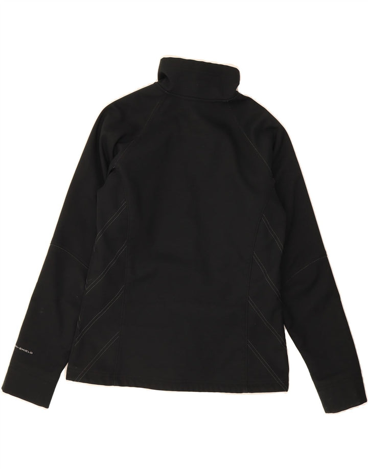 COLUMBIA Womens Omni-Shield Tracksuit Top Jacket UK 14 Medium Black Vintage Columbia and Second-Hand Columbia from Messina Hembry 