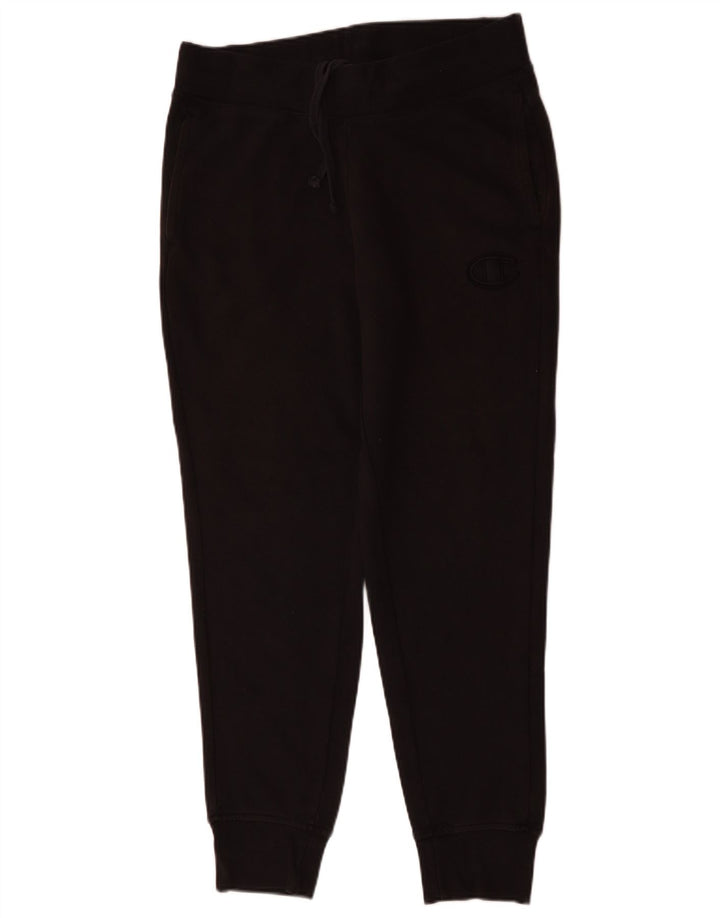 Pantaloni da tuta da donna Champion Joggers medio cotone nero