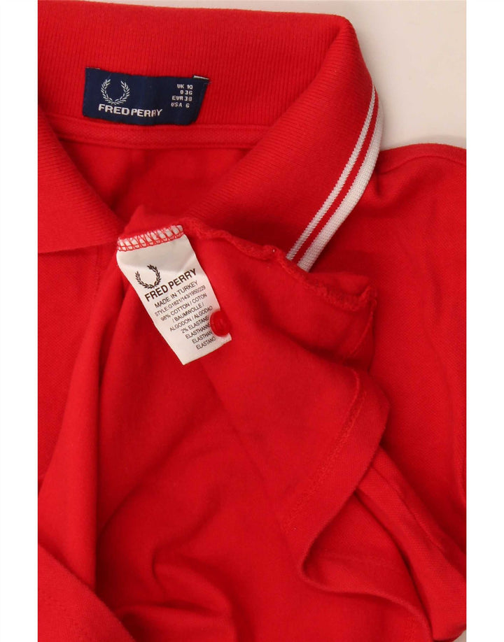 Polo da donna Fred Perry UK 10 piccola rossa in cotone