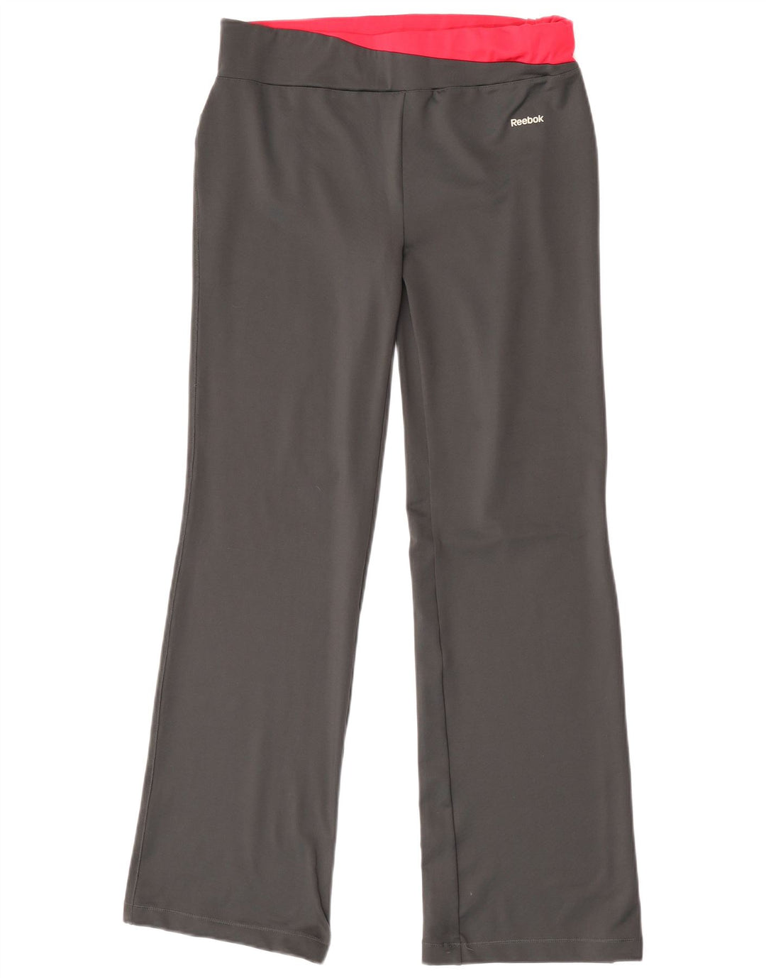 Pantaloni da tuta da donna Reebok UK 14 Large Grigio Poliestere