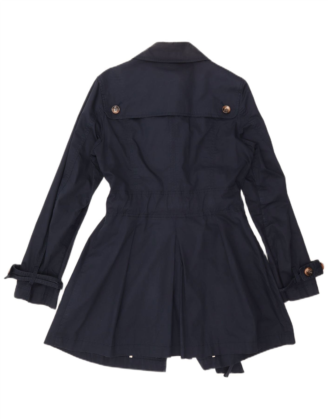 Trench da donna Monsoon UK 12 Cotone medio blu navy