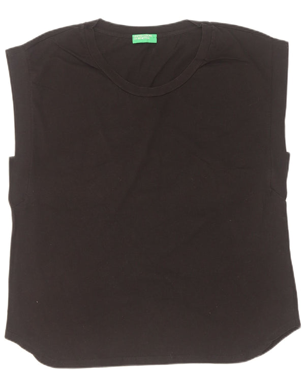 Canotta da donna Benetton UK 18 XL cotone nero