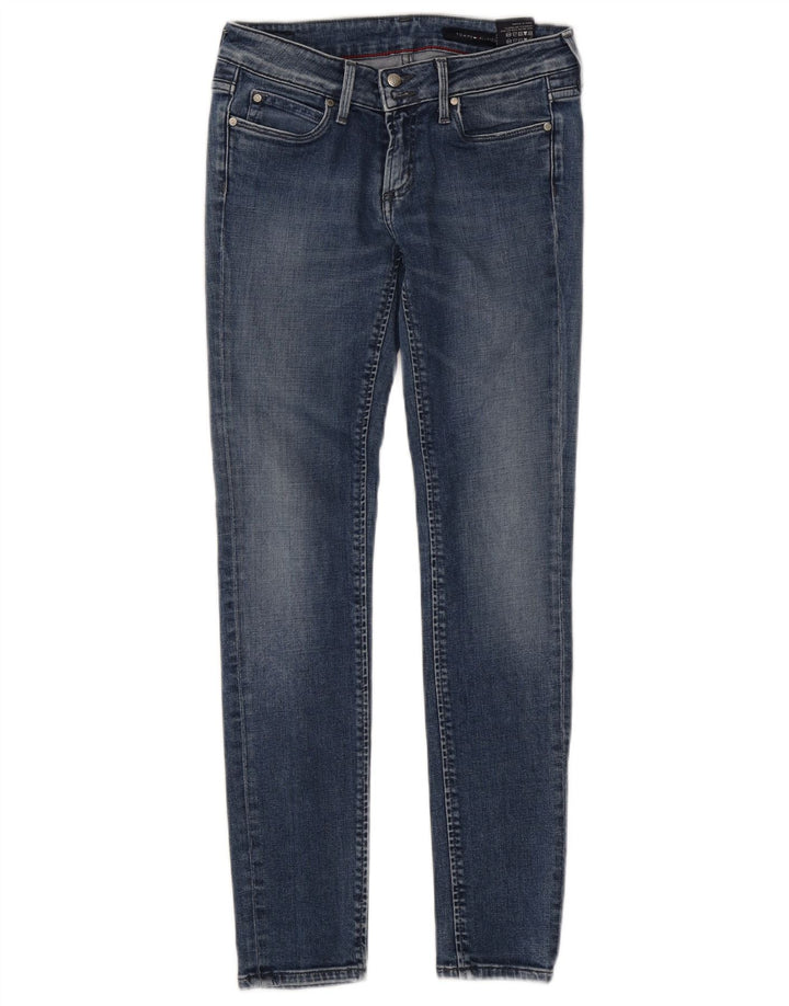 Jeans slim da donna Tommy Hilfiger W26 L29 cotone blu