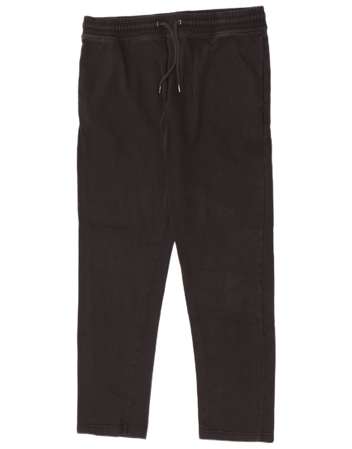 Pantaloni da tuta da uomo Marks & Spencer grandi in cotone nero
