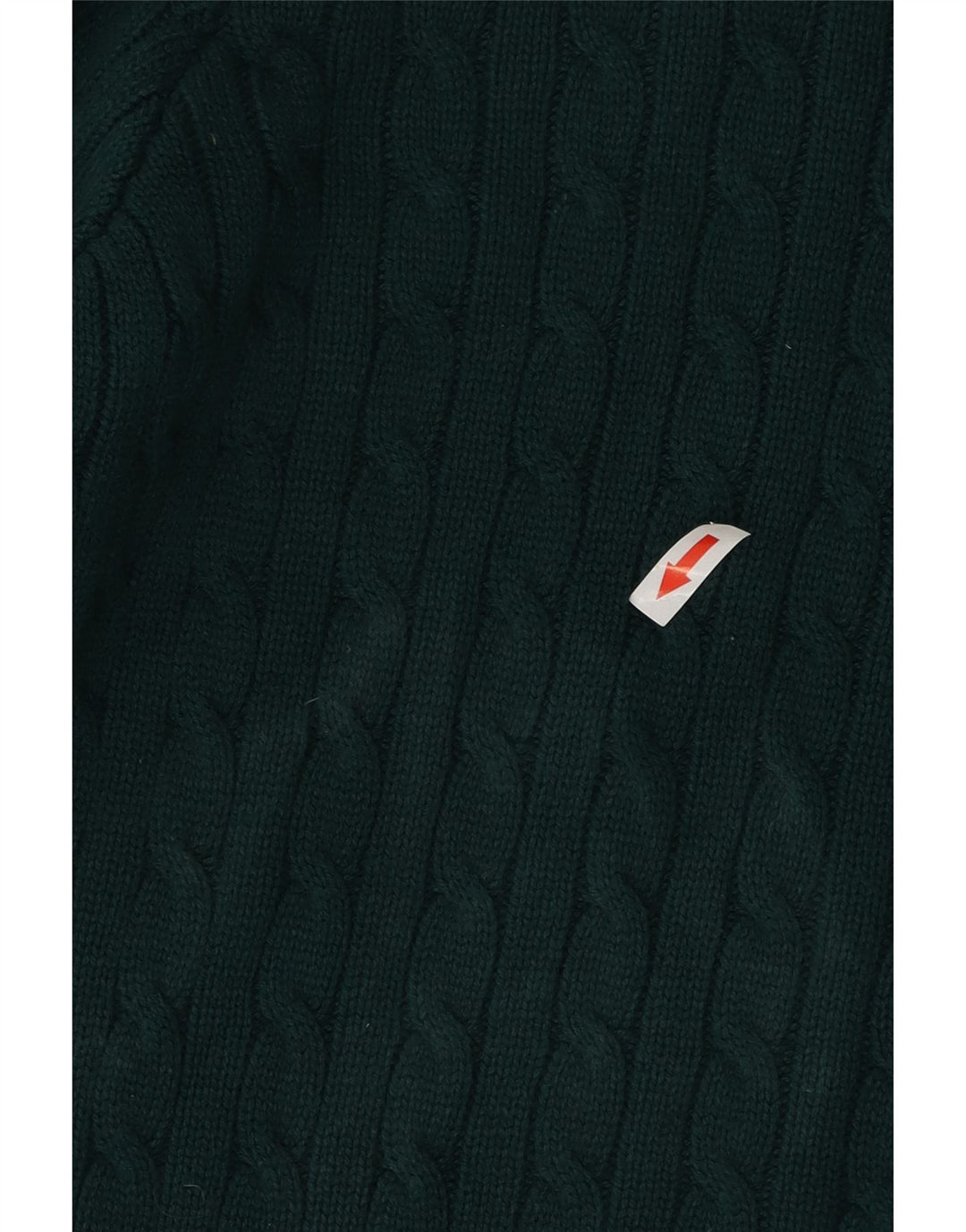 Maglione da uomo con scollo a V Superdry XL verde acrilico