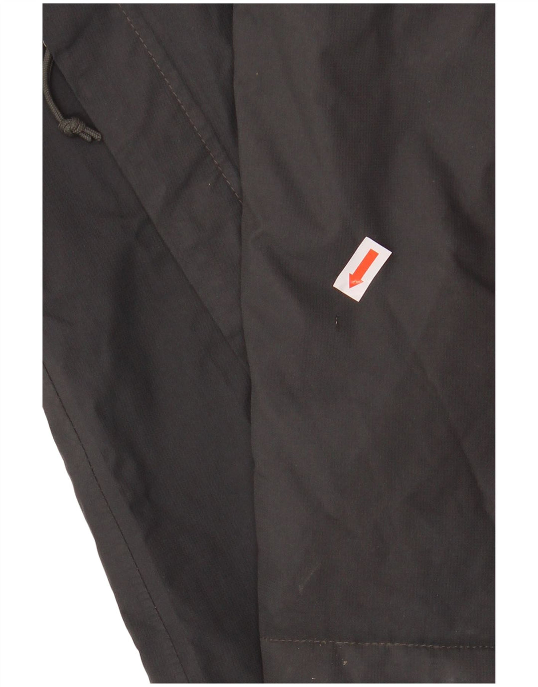 Giacca antipioggia da uomo con cappuccio The North Face UK 38 Poliestere grigio medio