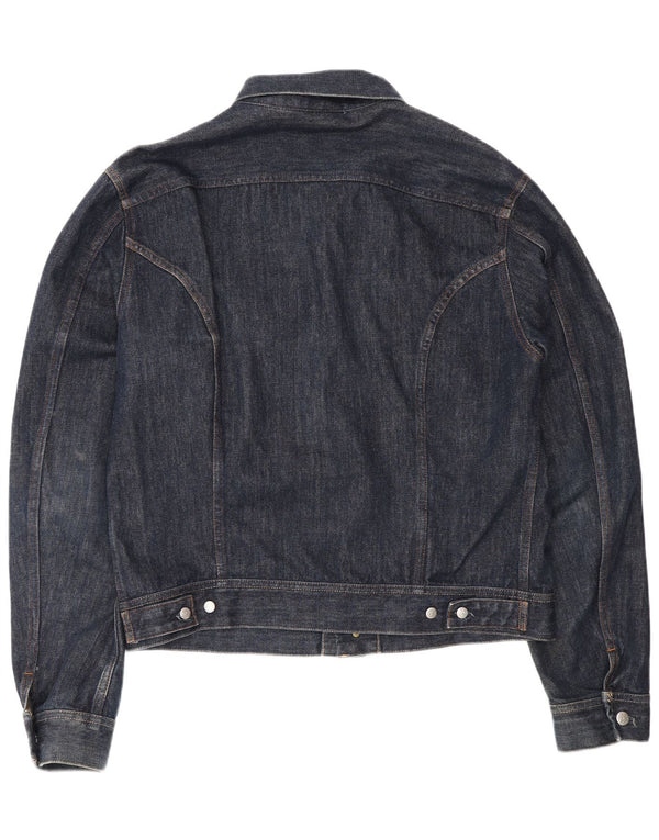 Giacca di jeans da uomo Diesel UK 42 XL cotone blu