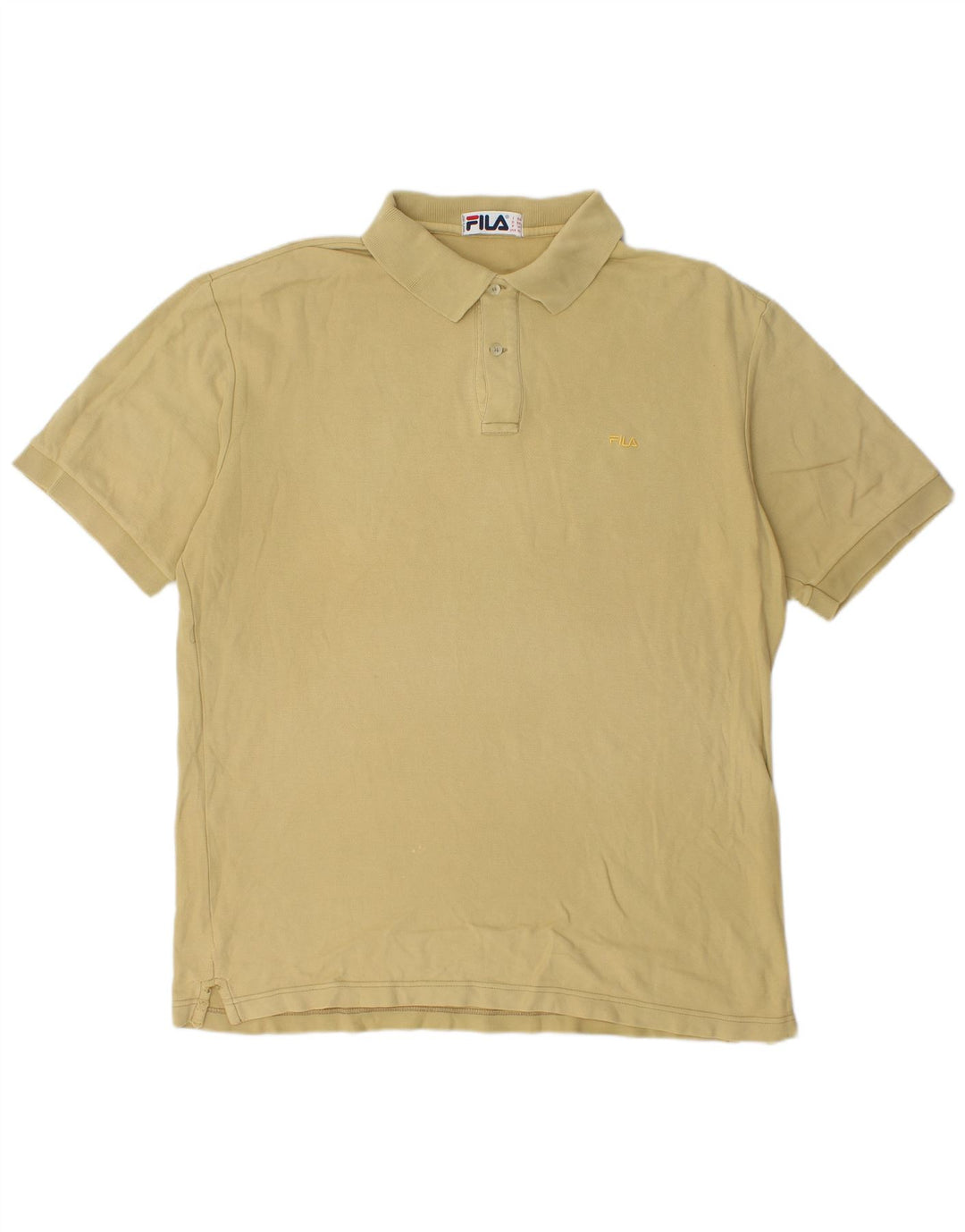Polo Uomo Fila IT 56 XL Cotone Beige