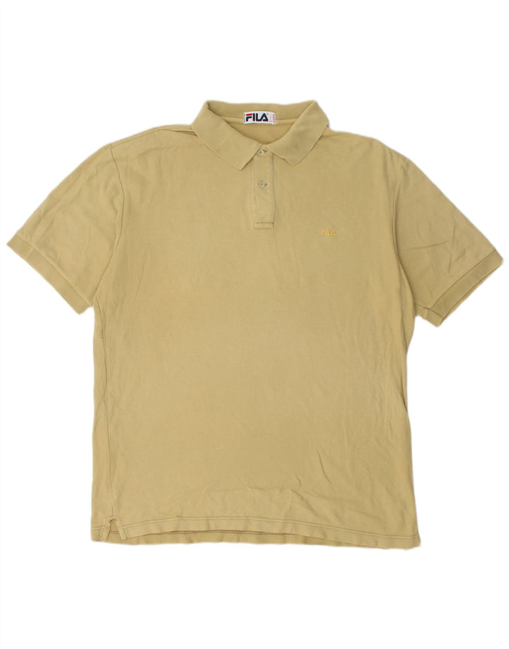 Polo Uomo Fila IT 56 XL Cotone Beige