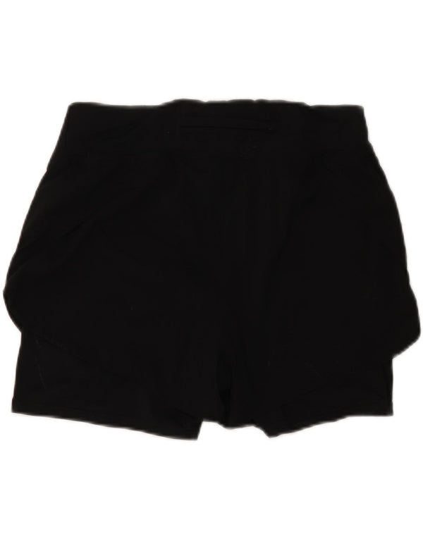 Pantaloncini sportivi Nike Dri Fit da donna UK 14 grandi neri