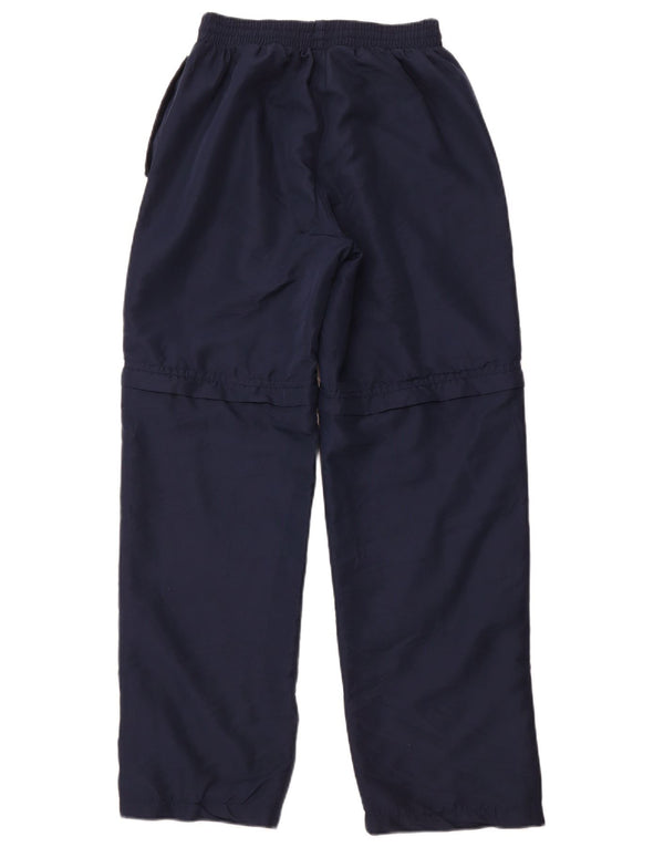 Pantaloni da tuta ASICS da donna UK 14 Large Blu Navy Poliestere