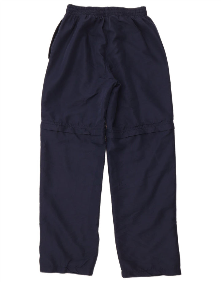 Pantaloni da tuta ASICS da donna UK 14 Large Blu Navy Poliestere