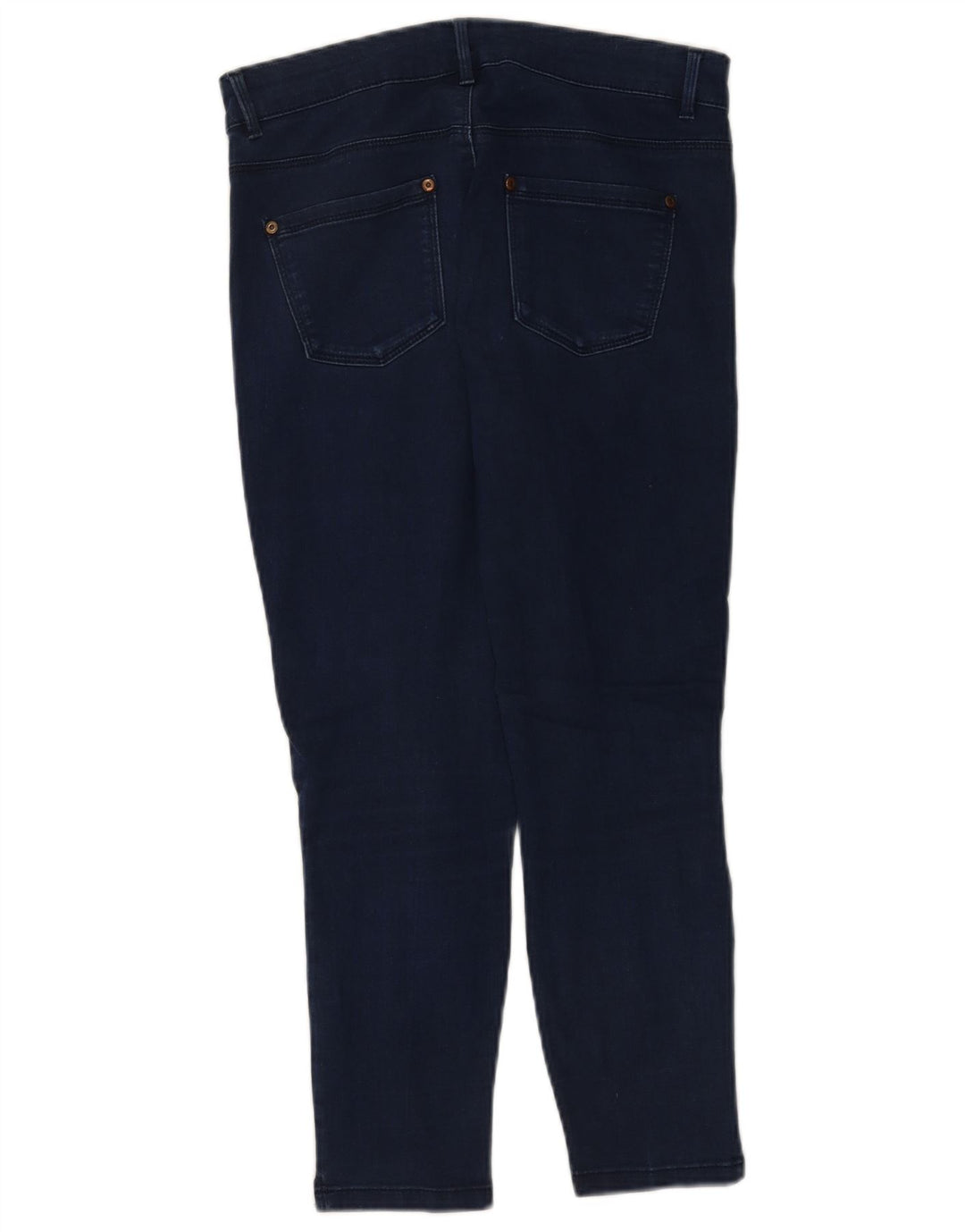 Jeans Capri da donna Oasis UK 12 medio W28 L22 cotone blu navy