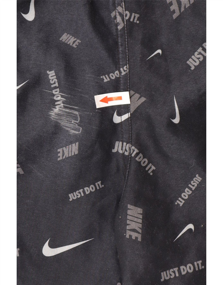 Pantaloncini da bagno grafici Nike da uomo medi W30 L8 blu navy