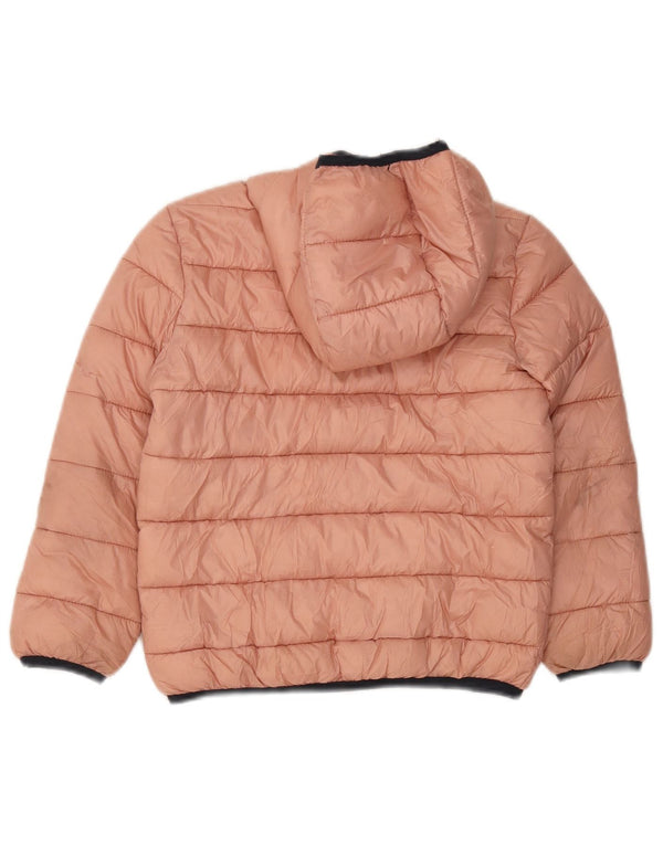 Giacca imbottita con cappuccio Champion per ragazze 5-6 anni XS poliestere rosa