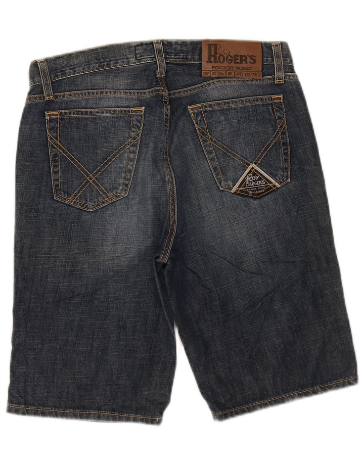 Pantaloncini di jeans da donna Roy Rogers IT 44 medio W30 cotone blu