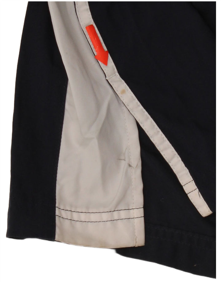 Pantaloni della tuta da donna Nike US 8/10 Medium Navy Blue Colourblock