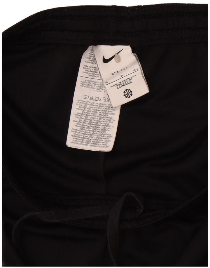 Pantaloncini sportivi Nike da uomo con vestibilità regolare, piccoli, in poliestere color block nero