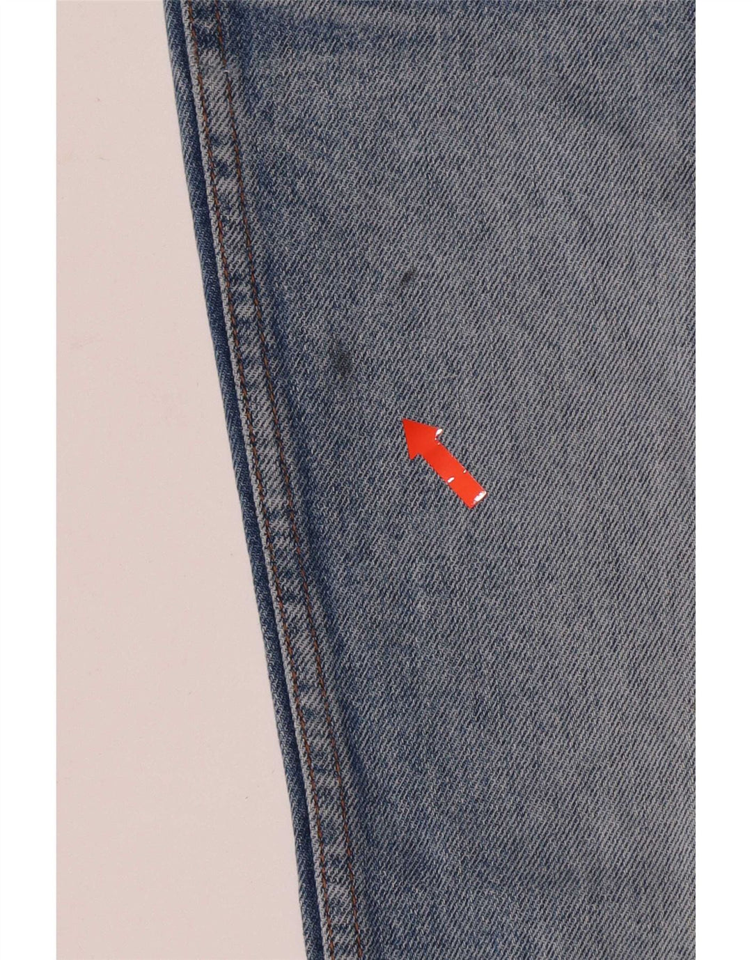 Jeans dritti da uomo Wrangler W30 L28 cotone blu classico