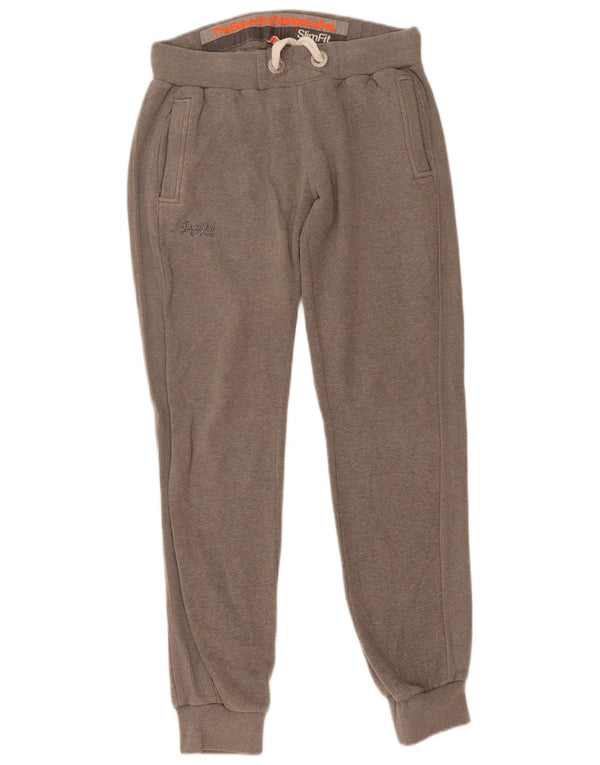 Pantaloni da tuta da donna Superdry Joggers UK 14 Medium Grey Flecked