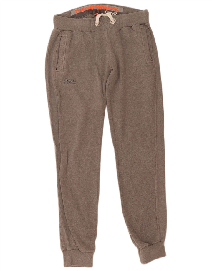Pantaloni da tuta da donna Superdry Joggers UK 14 Medium Grey Flecked