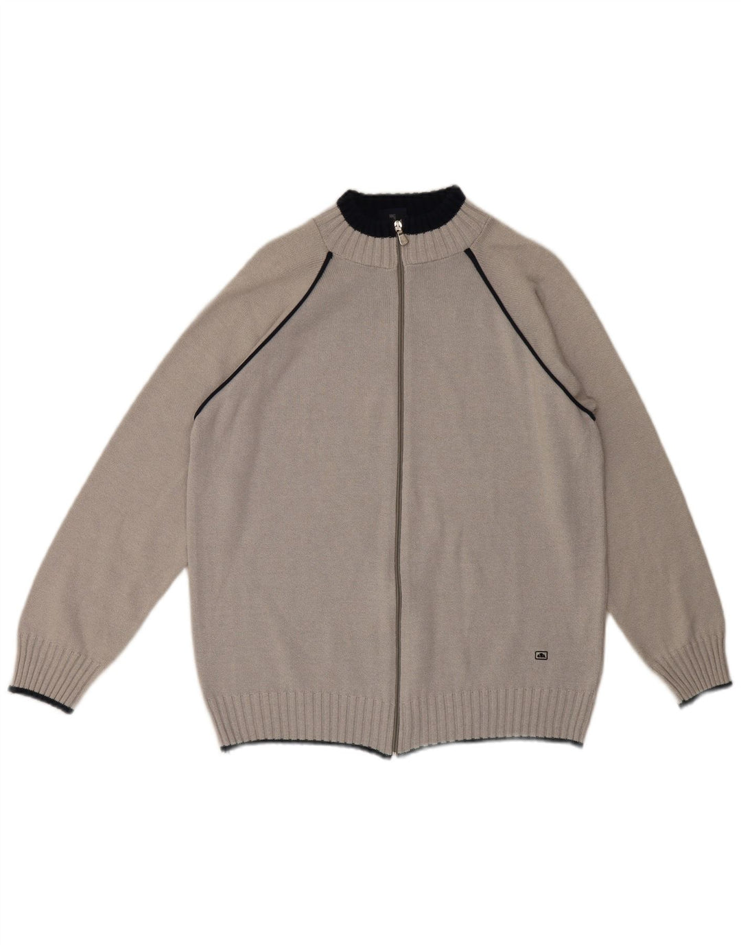 Maglione cardigan da uomo Ellesse XL in cotone grigio