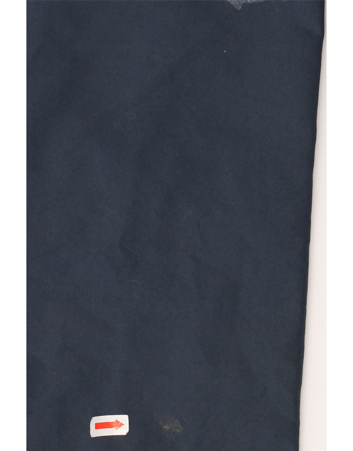 Pantaloni da tuta ASICS da uomo grandi in poliestere blu navy