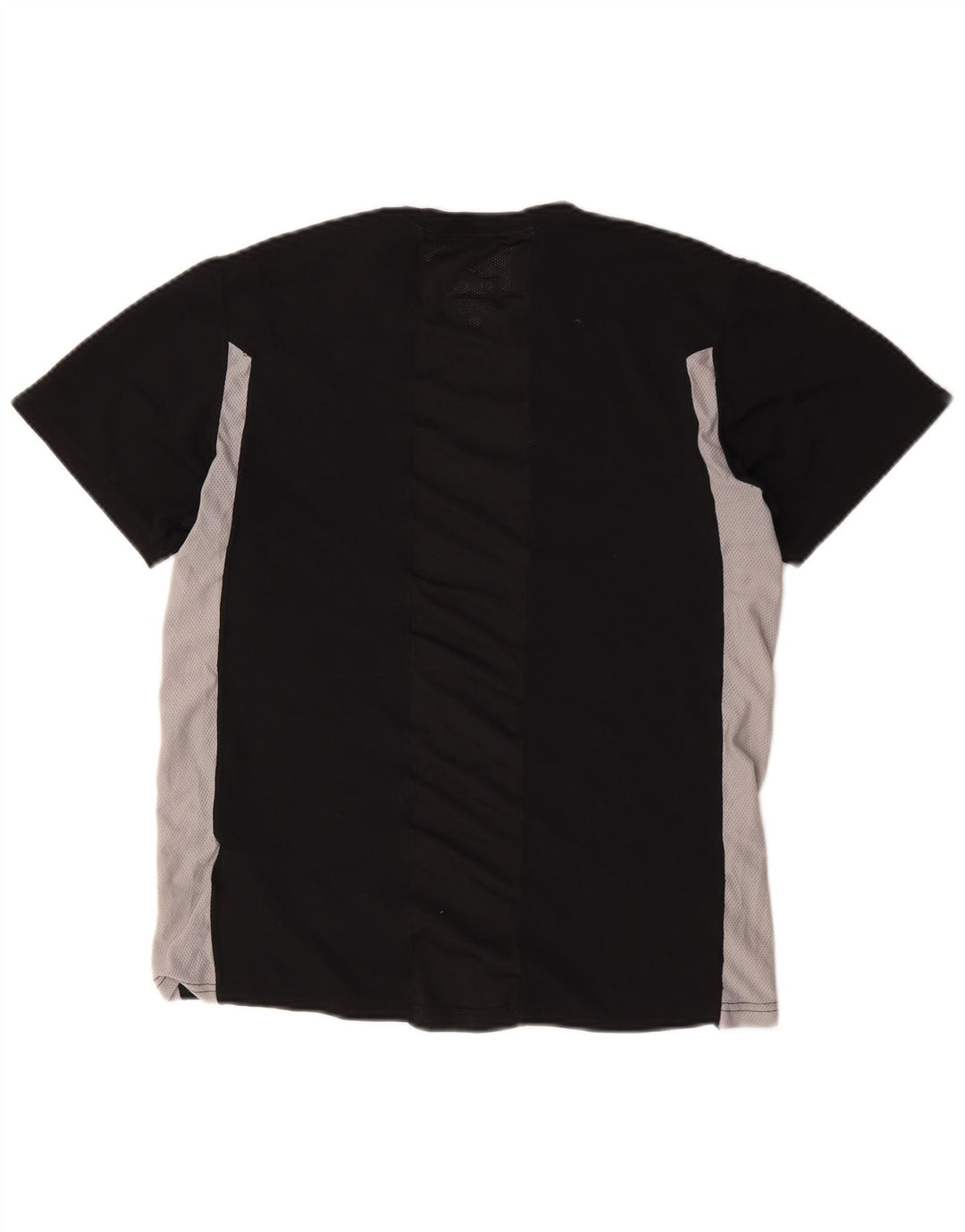 T-shirt da uomo Nike Dri Fit Top UK 38/40 poliestere color block medio nero