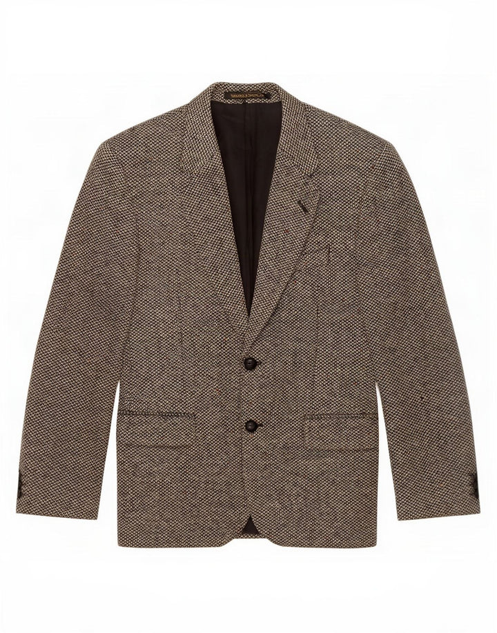 Giacca blazer corta da uomo a 2 bottoni Marks & Spencer UK 38 verde medio