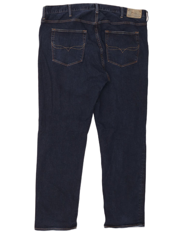 Polo Ralph Lauren Jeans dritti Hampton dalla vestibilità rilassata da uomo W42 L29 Blu navy