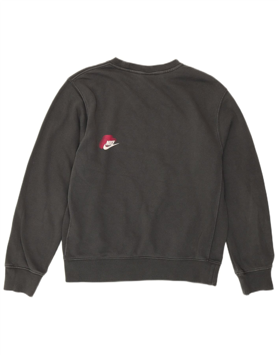 NIKE Felpa con grafica da uomo Maglione piccolo in cotone grigio