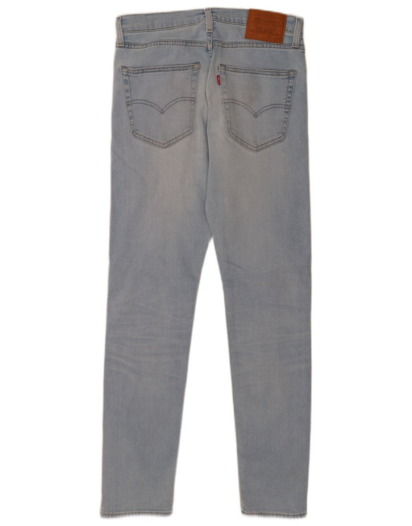 Levi's Uomo 512 Jeans slim affusolati effetto consumato W31 L31 cotone blu