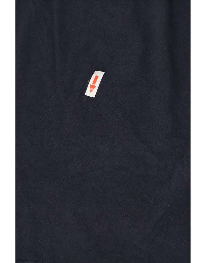 Jack & Jones T-shirt grafica da uomo con vestibilità regolare, top in cotone blu navy medio