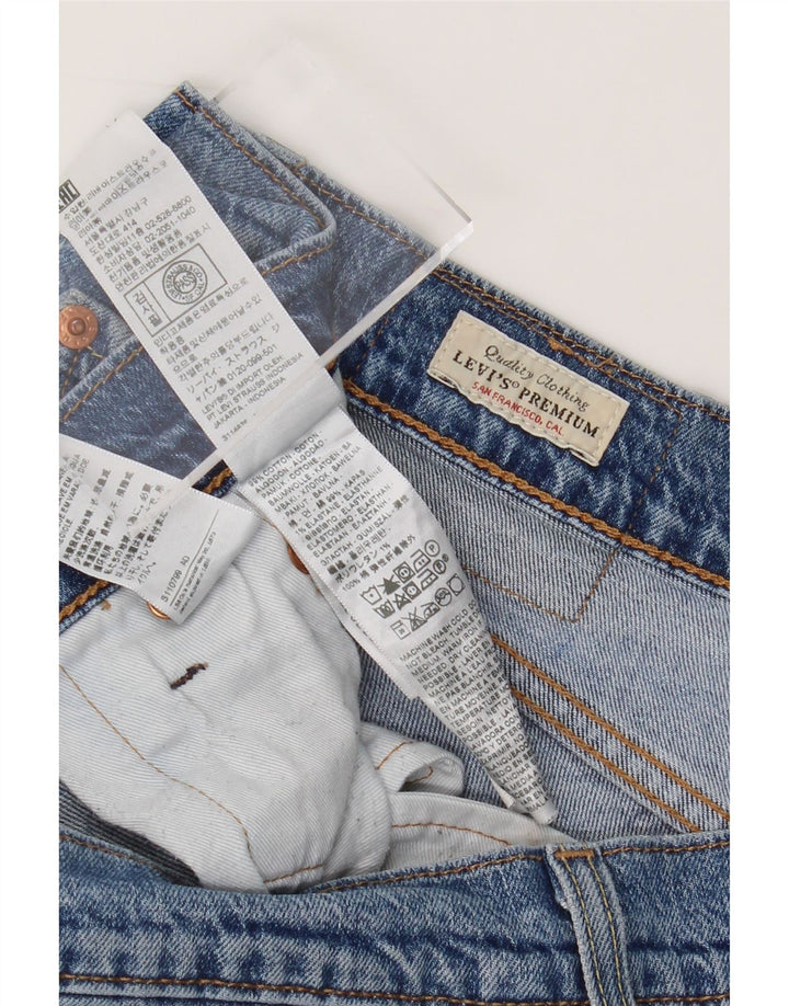 LEVI'S Mens Straight Jeans W34 L32 Blue Vintage Levi's and Second-Hand Levi's from Messina Hembry 