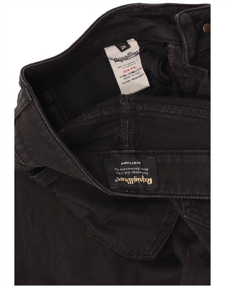 Pantaloncini casual da donna Refrigiwear W26 piccoli in cotone nero