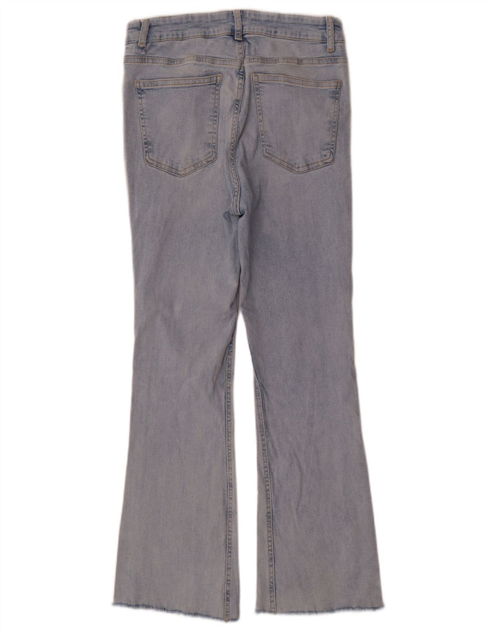 Jeans svasati da donna Zara EU 42 Large W32 L27 cotone blu