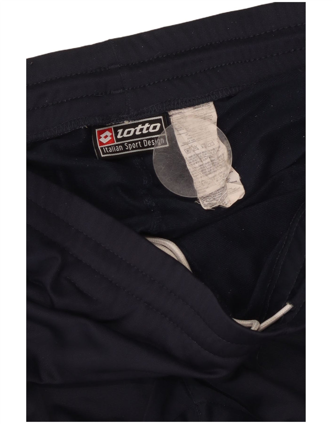 Pantaloni da tuta da uomo Lotto Joggers Large Poliestere blu navy