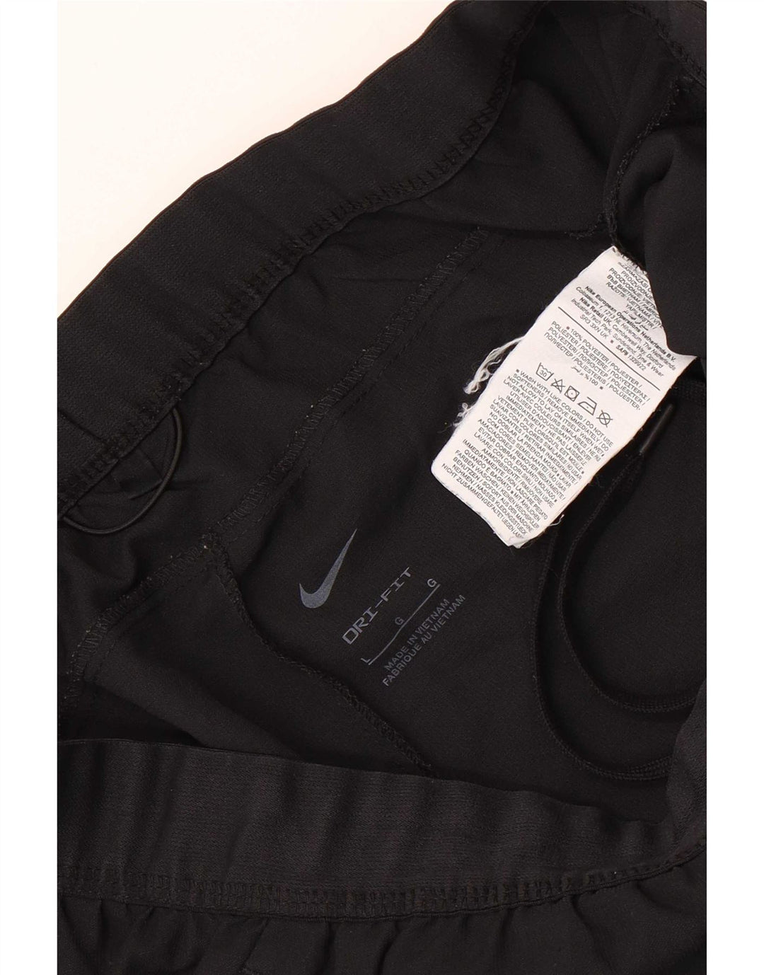 Pantaloni da tuta Nike Dri Fit da uomo, pantaloni da jogging, grandi, in poliestere nero