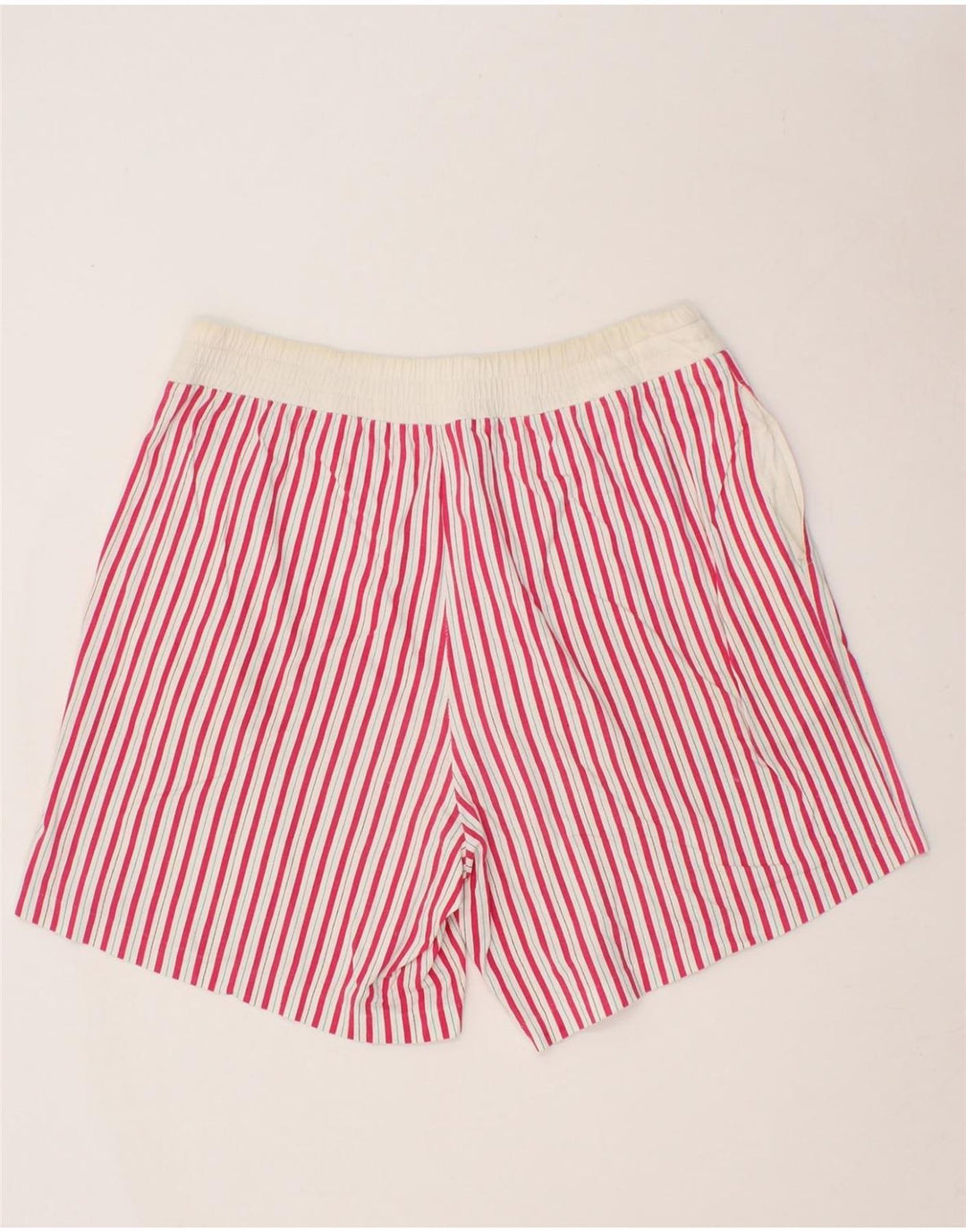 Costume da bagno uomo VINTAGE grande a righe rosa