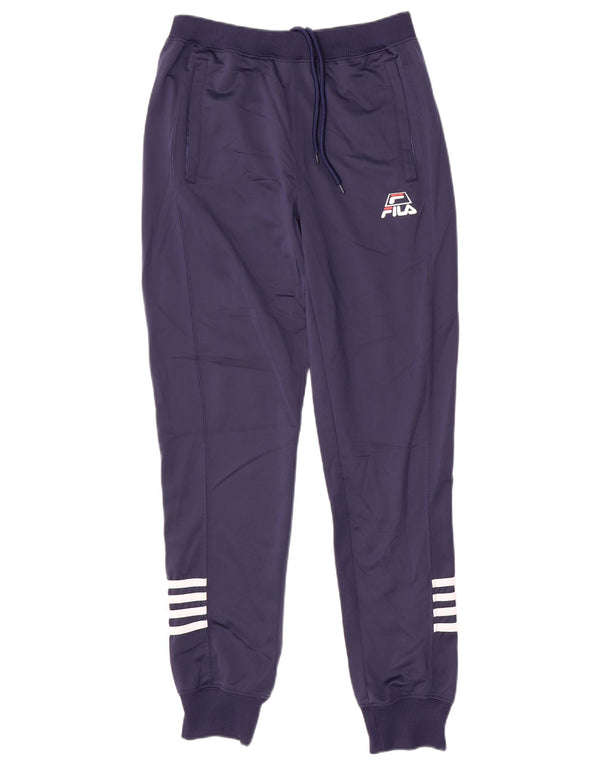 Pantaloni da tuta da donna FILA Joggers UK 10 Small Blu Navy
