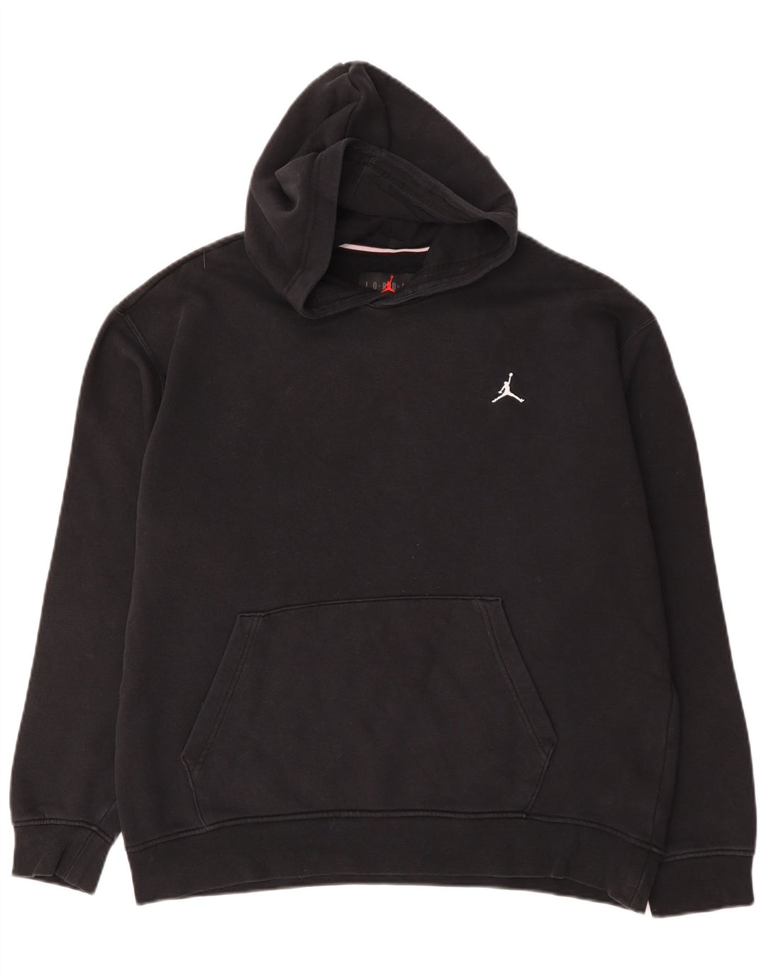 Felpa con cappuccio da uomo Jordan Large in cotone nero