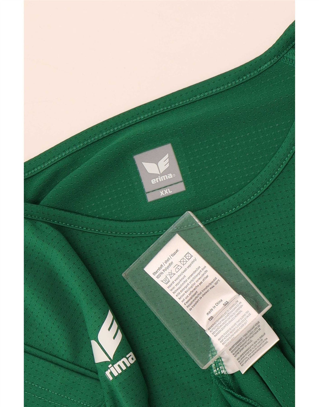 T-shirt da uomo Erima Top 2XL poliestere verde