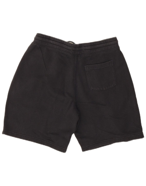 Pantaloncini sportivi Hollister da uomo con grafica media in cotone nero