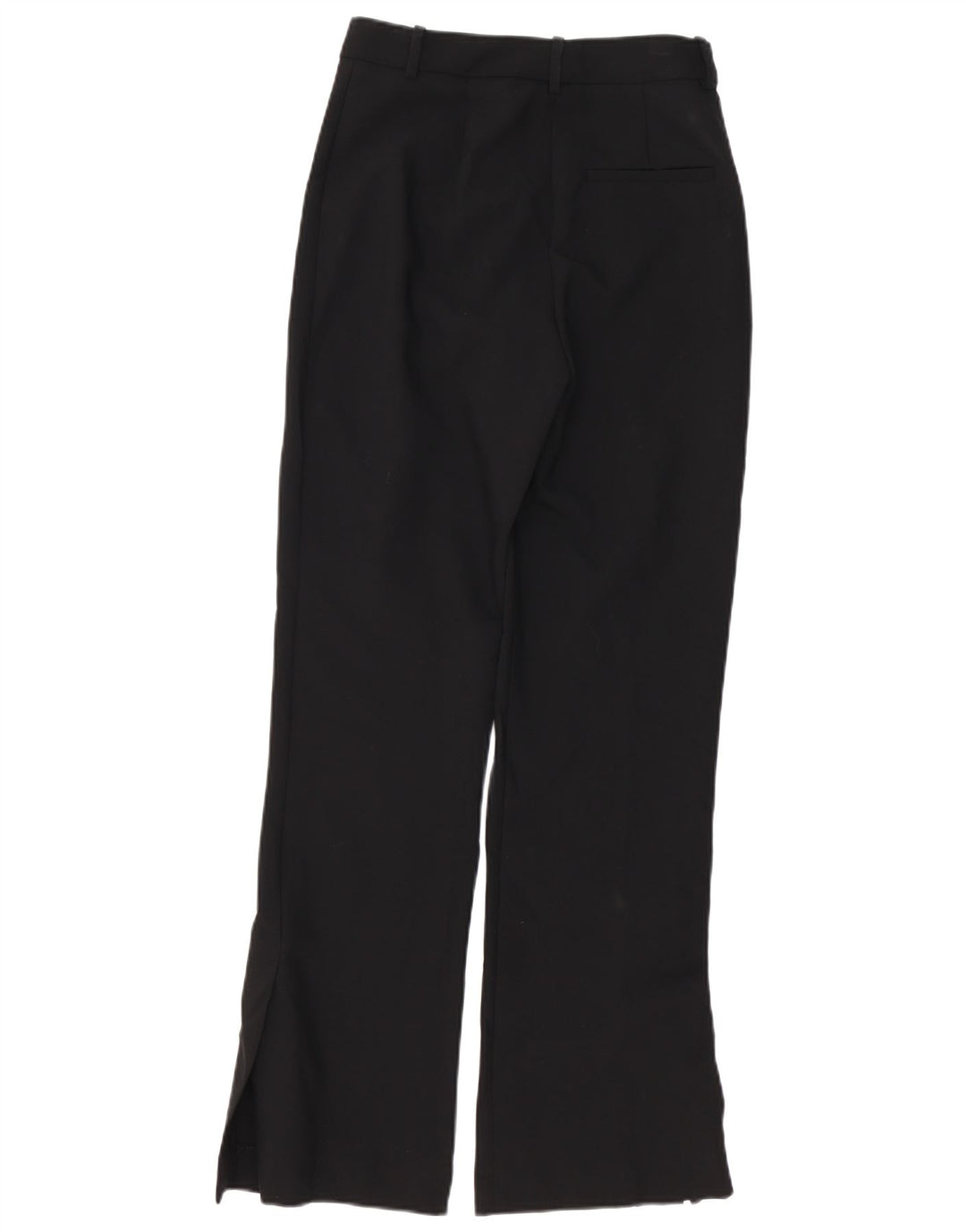 Pantaloni chino bootcut da donna Zara piccoli W26 L31 poliestere nero