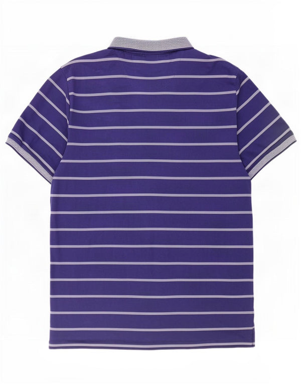 Polo da uomo Lyle & Scott 2XL cotone a righe blu