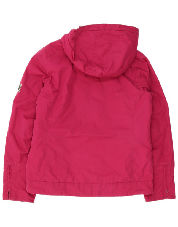 Giacca a vento con cappuccio da donna JACK WOLFSKIN UK 12/14 Rosa medio